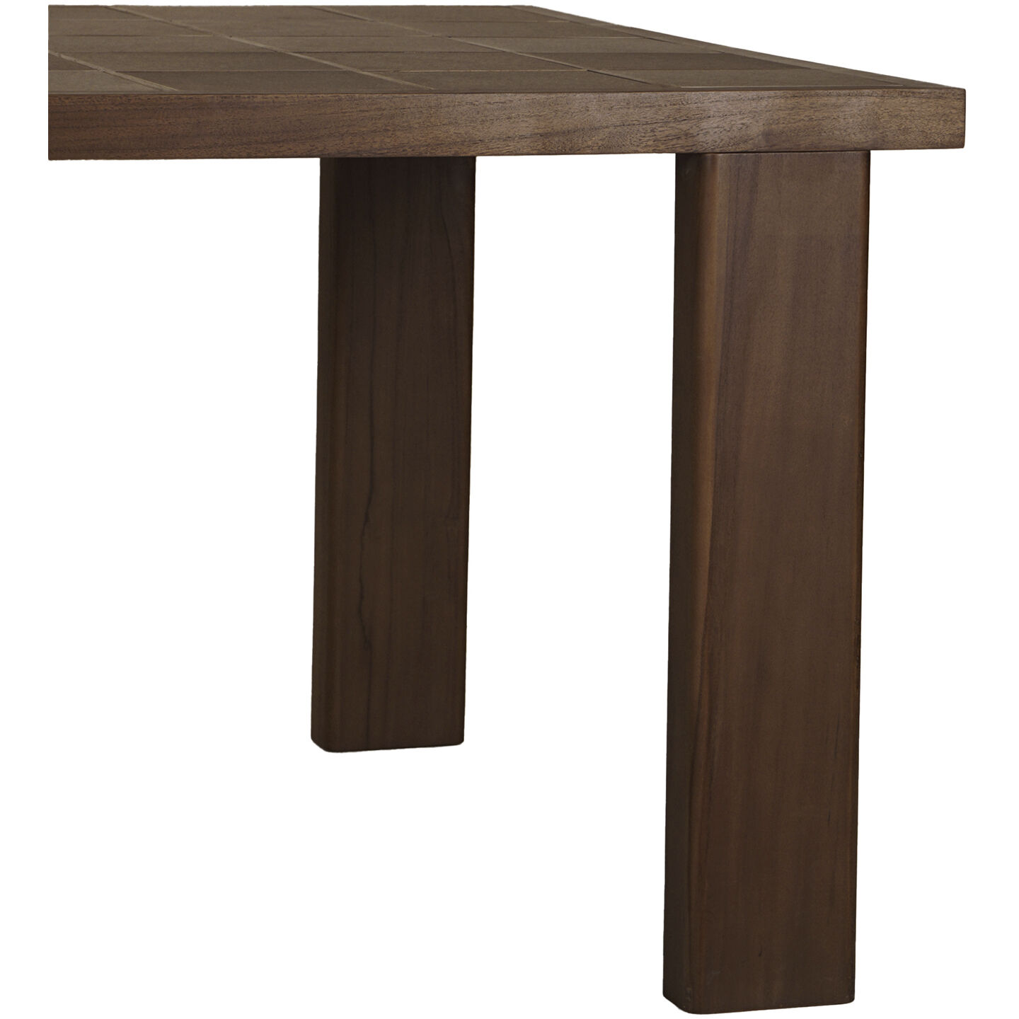 Marina 81.81 X 42.05 inch Brown Outdoor Dining Table
